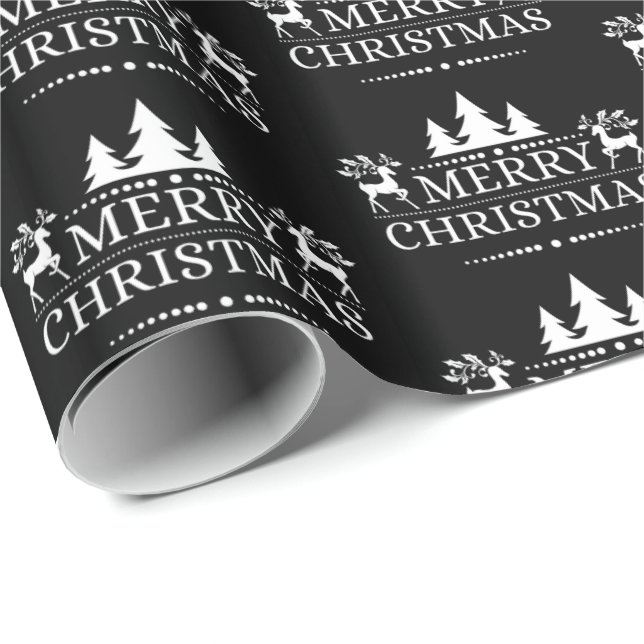 Papel De Presente Papelada de Natal - Feliz Natal (Ponta do rolo)