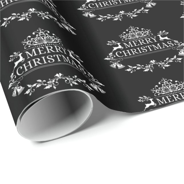 Papel De Presente Papelada de Natal - Feliz Natal (Ponta do rolo)