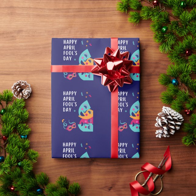 Papel De Presente Papelão do dia da April Fool (Presente de Natal)