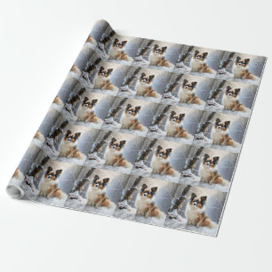 Papel De Presente Papillon Deixe Nevar Natal