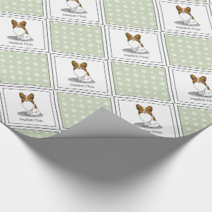 Papel De Presente Papillon Mãe Papillon Mamãe (branco e elegante) Ca