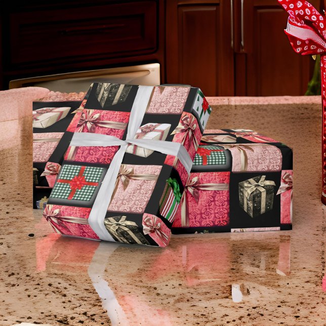 Papel De Presente Papo de Aniversário de Natal (Criador carregado)