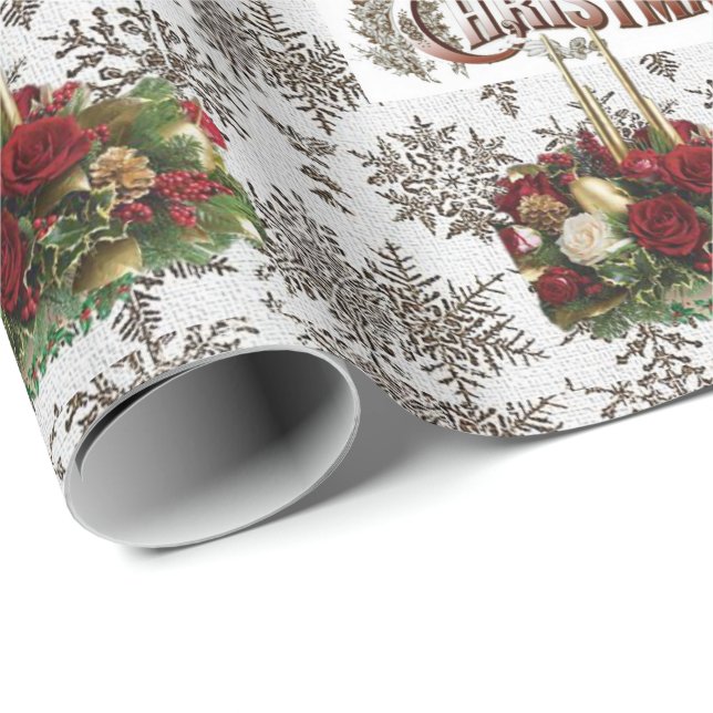 Papel De Presente Papo de Natal Feliz Natal (Ponta do rolo)