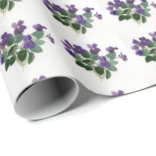 Papel De Presente Papper de envolvimento violeta