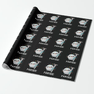 Papel De Presente Par-Tee Funny Golf Pun Dark BG