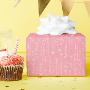 Papel de Presente para Chá de Bebê Wildflower – Ro