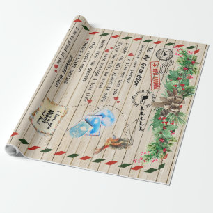 Papel De Presente Para O Meu Avô, Avô E Avô, Amor De Pássaro
