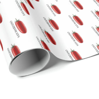 Papel de presente para tomate San Marzano italiano