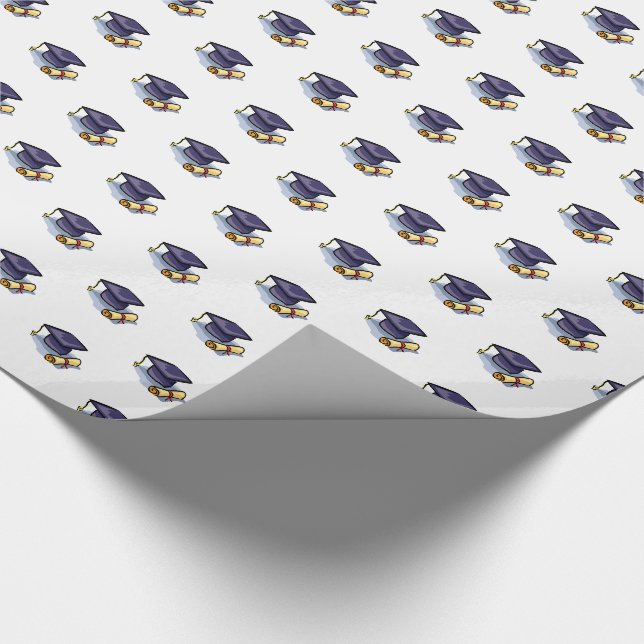 Papel De Presente Parabéns de graduação lembram-se do passado (Ponta)