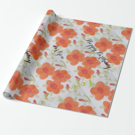 Papel De Presente Parabéns para o presente