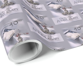 Papel De Presente Parabéns pelo 40º Aniversário de Ordenação, Anfitr