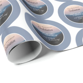 Papel De Presente Parabéns pelos 25 anos de Ordenação