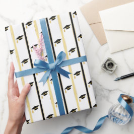 Papel De Presente Parada de boné de formatura