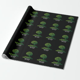 Papel De Presente Paralisia Cerebral Extraordinariamente Única e Uni
