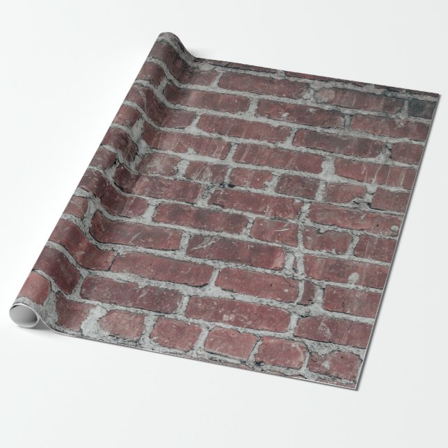 Papel De Presente Parede de betão marrom (Desenrolado)