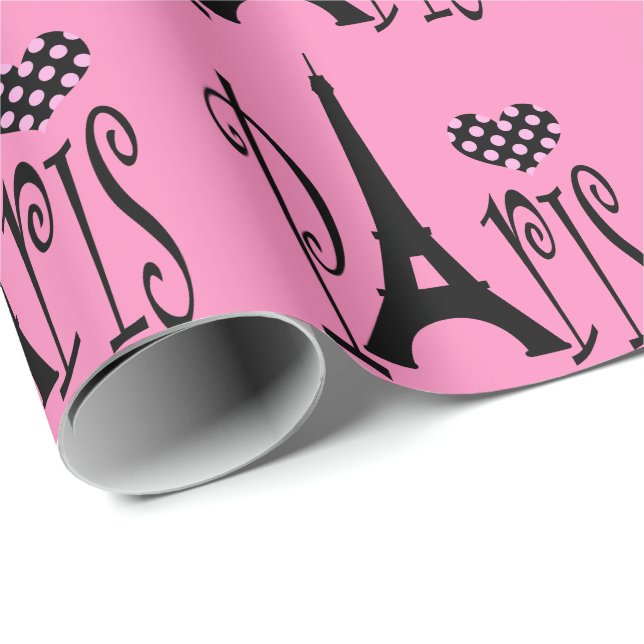 Papel De Presente Paris (Ponta do rolo)