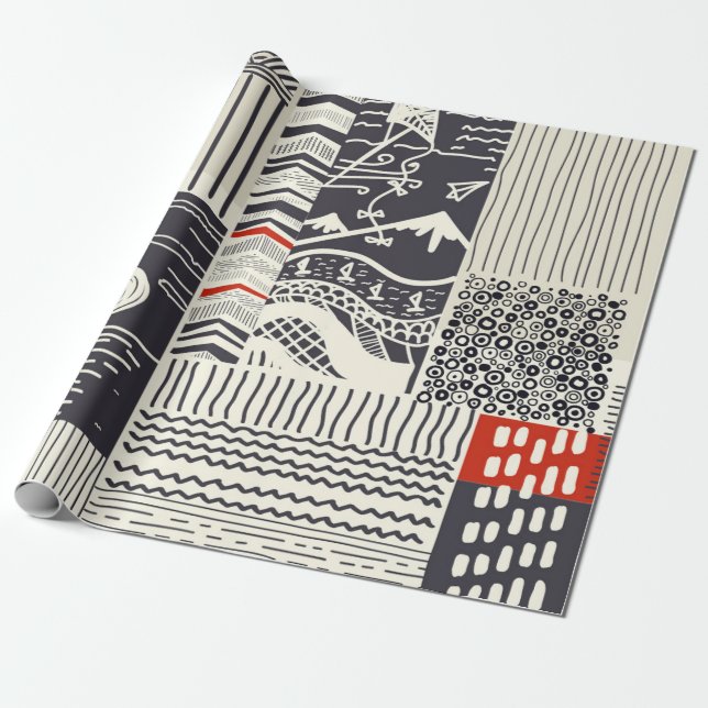 Papel De Presente Parte de madeira com tinta verde descascada, abstr (Desenrolado)