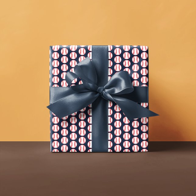 Papel De Presente Partido do Esporte Baseball (Criador carregado)