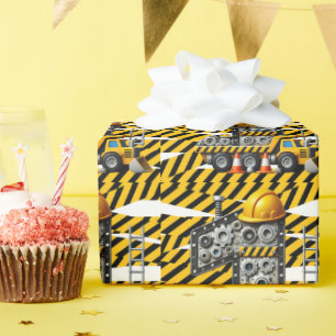 Papel De Presente Partido do primeiro aniversario de Construção