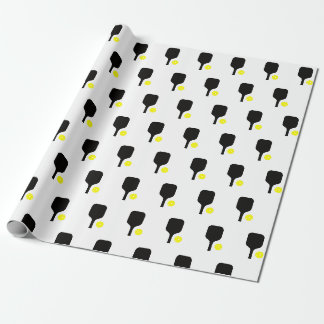 Papel De Presente Pás e bolas de picleball