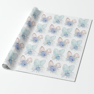 Papel De Presente Páscoa Aquarela