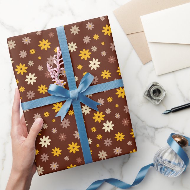 Papel De Presente Páscoa Boho (Presentear)