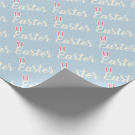Papel De Presente Páscoa com orelhas cobardes
