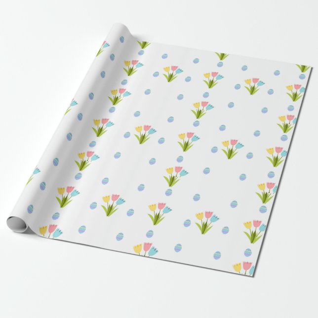 Papel De Presente Páscoa Joy (Desenrolado)