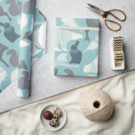 Papel De Presente Pássaro-do-bico-de-galinha