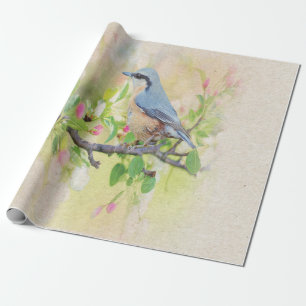 Papel De Presente Pássaro Fanático