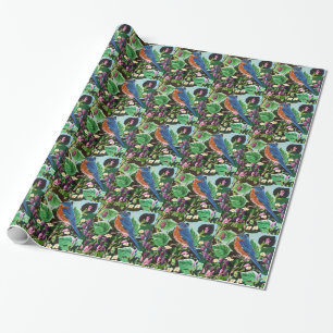 Papel De Presente Pássaros, Pássaros e Mais Pássaros!