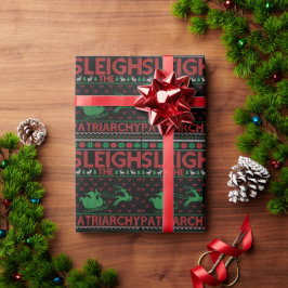 Papel De Presente Passe a Patriarcado Natal Feminista