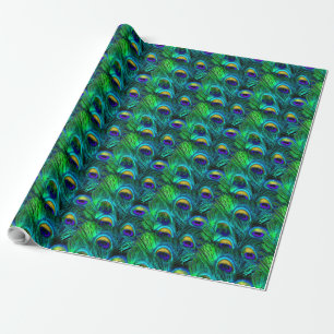 Papel De Presente Pasta de Peacock PixDezines