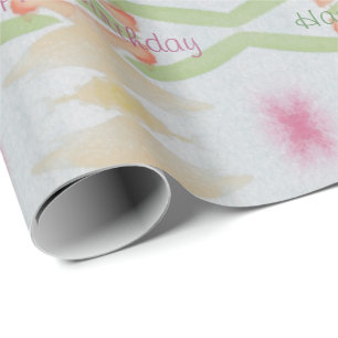 Papel De Presente Pastel Birthday Wraping Paper