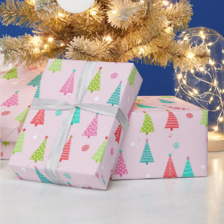 Papel De Presente Pastel Christmas Wrapping Paper