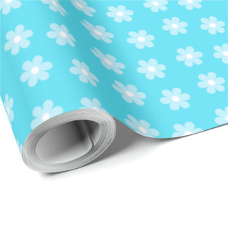Papel De Presente Pastel Daisies