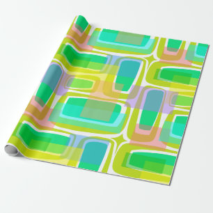 Papel De Presente Pastel do século da modificação