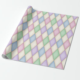 Papel De Presente Pastel Harlequin - Fairytale medieval (escala médi