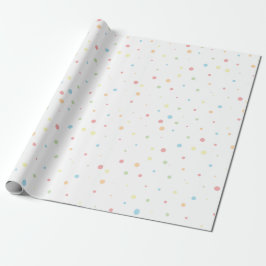 Papel De Presente Pastel Polka Dot Wrapping Paper – Happy Gifts