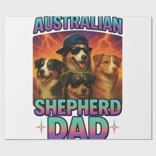 Papel De Presente Pastor Australiano