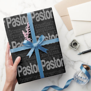 Papel De Presente Pastor Extraordinário
