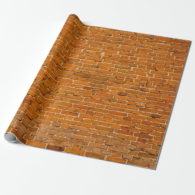 Papel De Presente Pastos de argila castanha (Desenrolado)