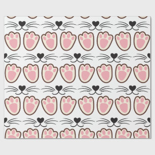 Papel De Presente Patas bonitas de gatos