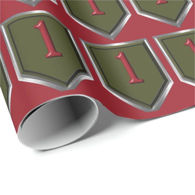 Papel De Presente Patch de Moldura da Divisão de Infância 1rua (Ponta do rolo)