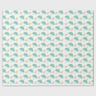 Papel De Presente Patinhos