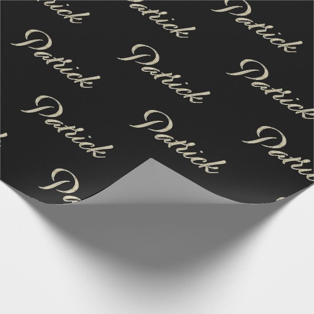 Papel De Presente Patrick Vorname Name edles Geschenkpapier Papier (Ponta)