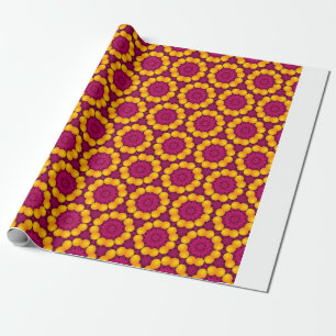 Papel De Presente pattern design made by repetition of geometric sha