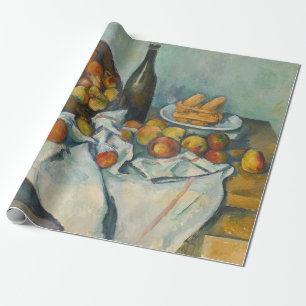 Papel De Presente Paul Cezanne - A Cesta de Maçãs