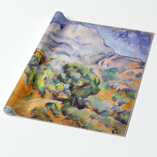 Papel De Presente Paul Cezanne - Mont Sainte-Victoire, Estrada Tholo