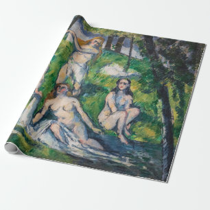 Papel De Presente Paul Cezanne - Quatro Banhistas